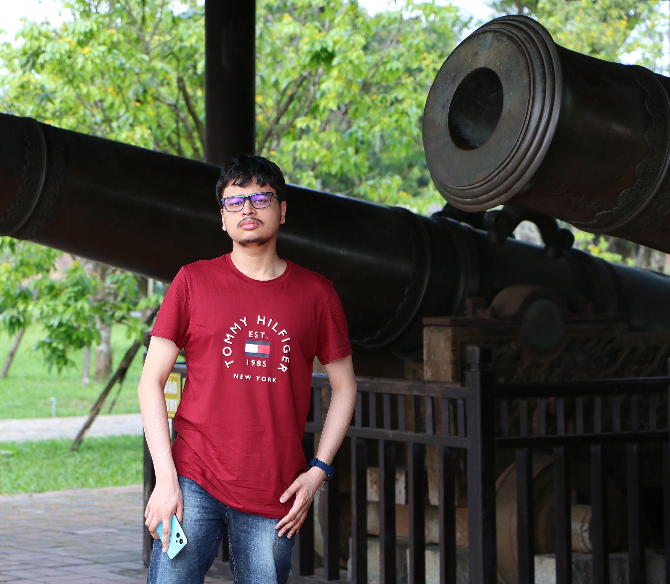 Abhigyan Guha in Hue Imperial Citadel, Vietnam.
